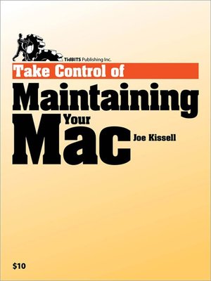 cover image of Take Control of Maintaining Your Mac
